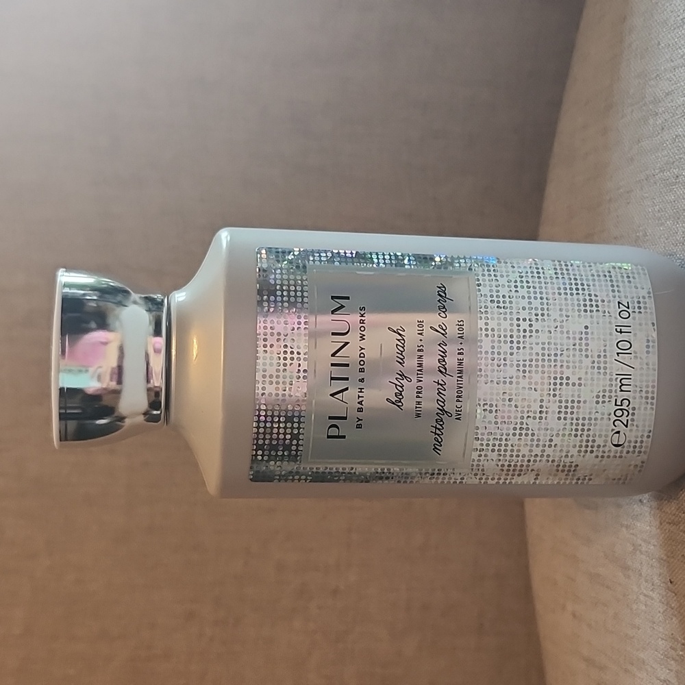 BBW platinum Body wash